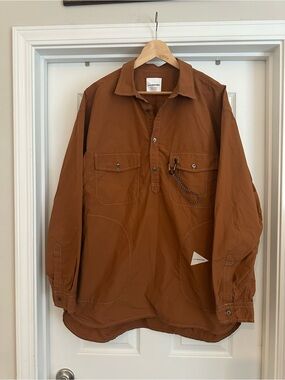 And Wander Typewriter Shirt Mens size XXL